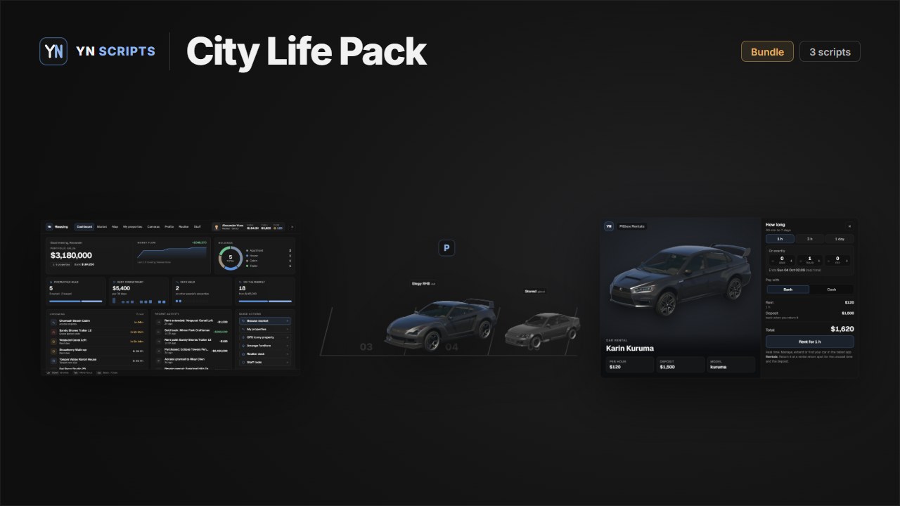 City Life Pack Monthly