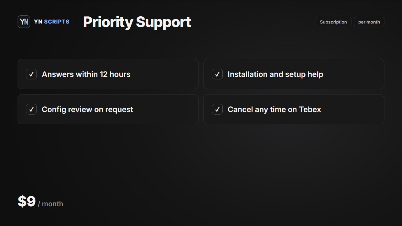 Priority Support