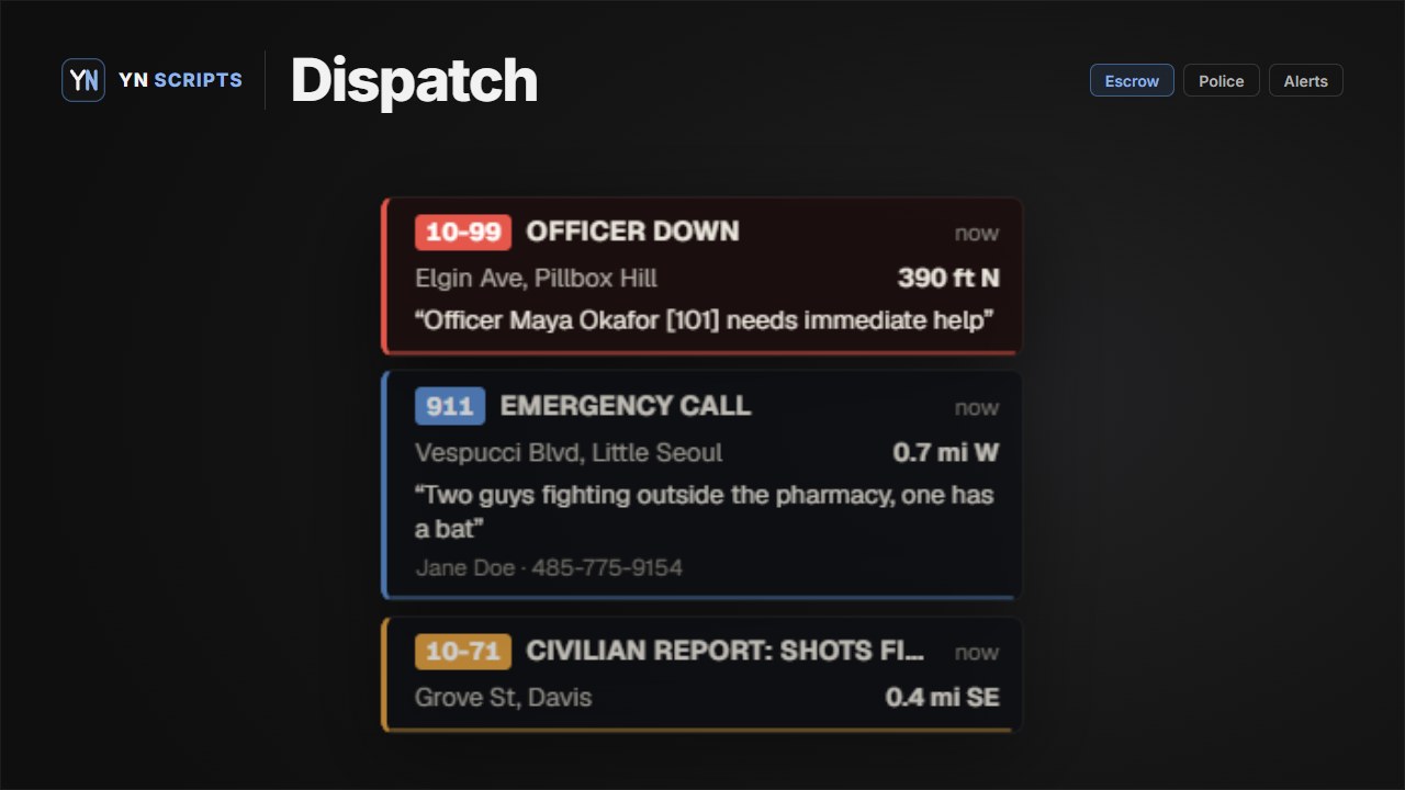 YN Dispatch
